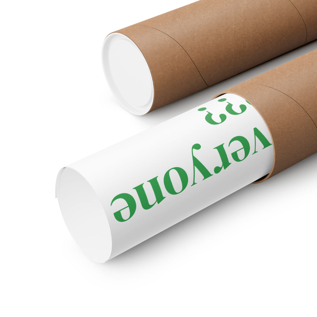 Baby Room Poster — Funny Quote Nursery Wall Art