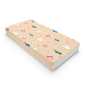 Beach Day Baby Changing Pad Cover — Cute Seashell & Float Pattern