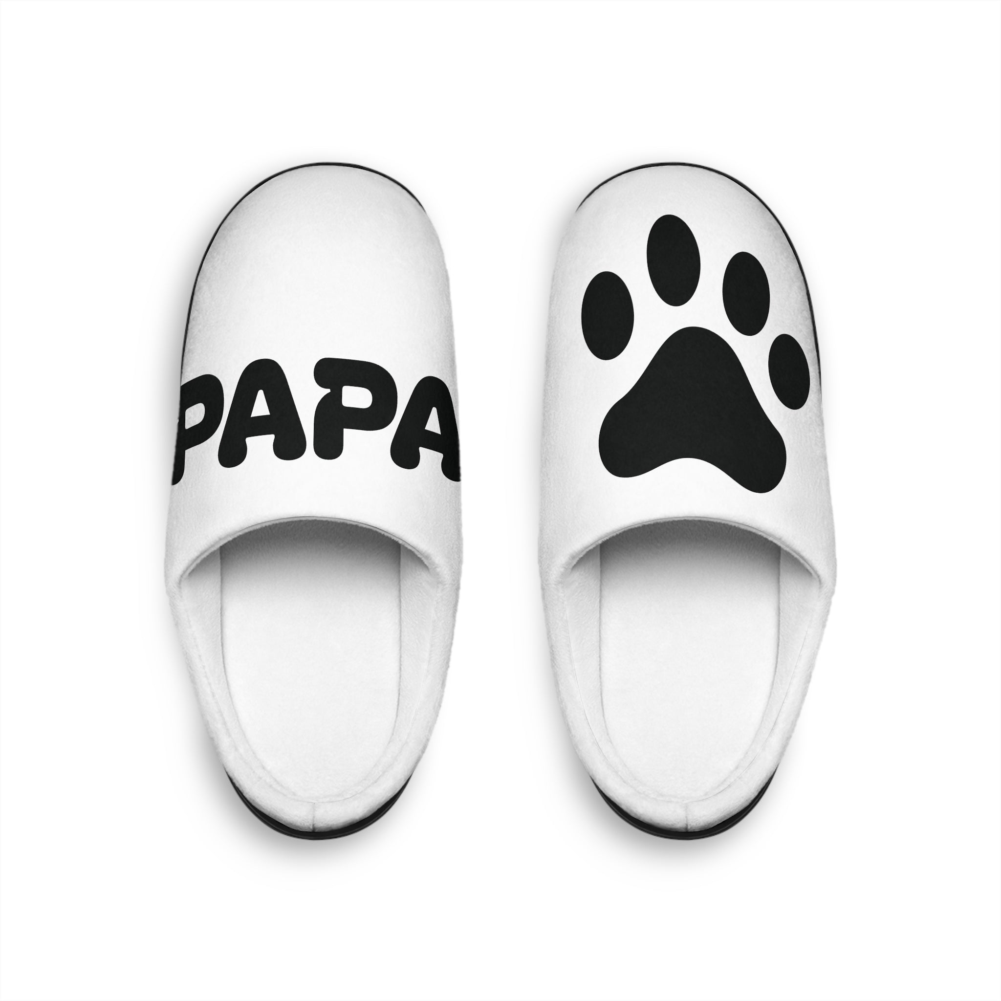 Papa Bear Slippers — Men’s Cozy Indoor House Shoes
